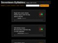 seventeen-syllables.com
