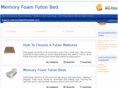 memoryfoamfutonbed.com