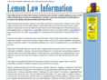 lemonlawinformation.com