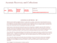 accuraterecoveryandcollections.com
