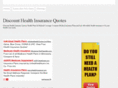 discounthealthquotes.com