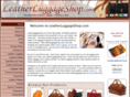 leatherluggageshop.com