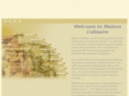 maisonculinaire.com