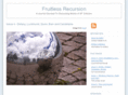 fruitlessrecursion.com