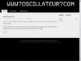 oscillateur.com