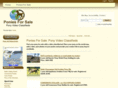 poniesforsale.net