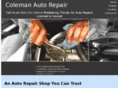 colemanautorepair.com