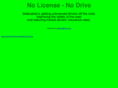 nolicensenodrive.org