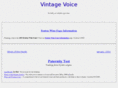 vintagevoice.com