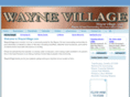 waynevillage.com