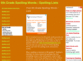6thgradespellingwordslist.com