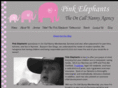 pinkelephantsnannies.com