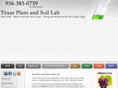 texasplantandsoillab.com