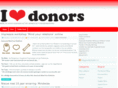 ilovedonors.com