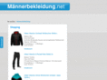 xn--mnnerbekleidung-0kb.net