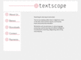textscope.com