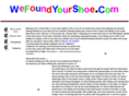 wefoundyourshoe.com