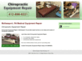 chiropracticequipmentrepair.com