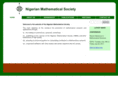 nigerianmathematicalsociety.org