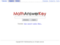 mathanswerkey.com