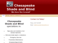 chesapeakeshadeandblind.com