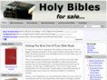 holybiblesforsale.com