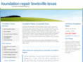 foundationrepairlewisville.com