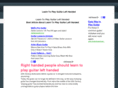 learntoplayguitarlefthanded.org