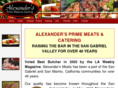 alexandersprimemeats.com