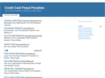 creditcardfraudpenalties.com