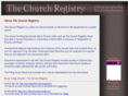 thechurchregistry.com