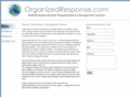 organizedresponse.com