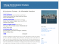 cheapallinclusivecruises.net