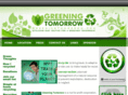 greeningtommorrow.com