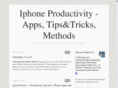 iphoneproductivity.net
