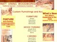 mattviningwoodworks.com