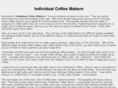 individualcoffeemakers.com