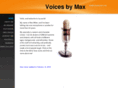 voicesbymax.com
