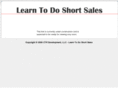 learntodoshortsales.com