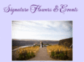 signatureflowersandevents.com