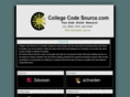 collegecodesource.com