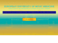 europeanuniversityofmusicmedicine.com
