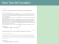 morethanmefoundation.org