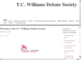 tcdebatesociety.org