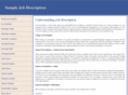 samplejobdescription.net