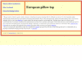 european-pillowtop.com