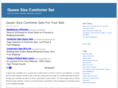 queensizecomforterset.net