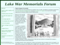 lakewarmemorialsforum.org