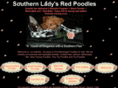 southernladysredpoodles.com