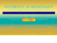 universityofmusicology.com